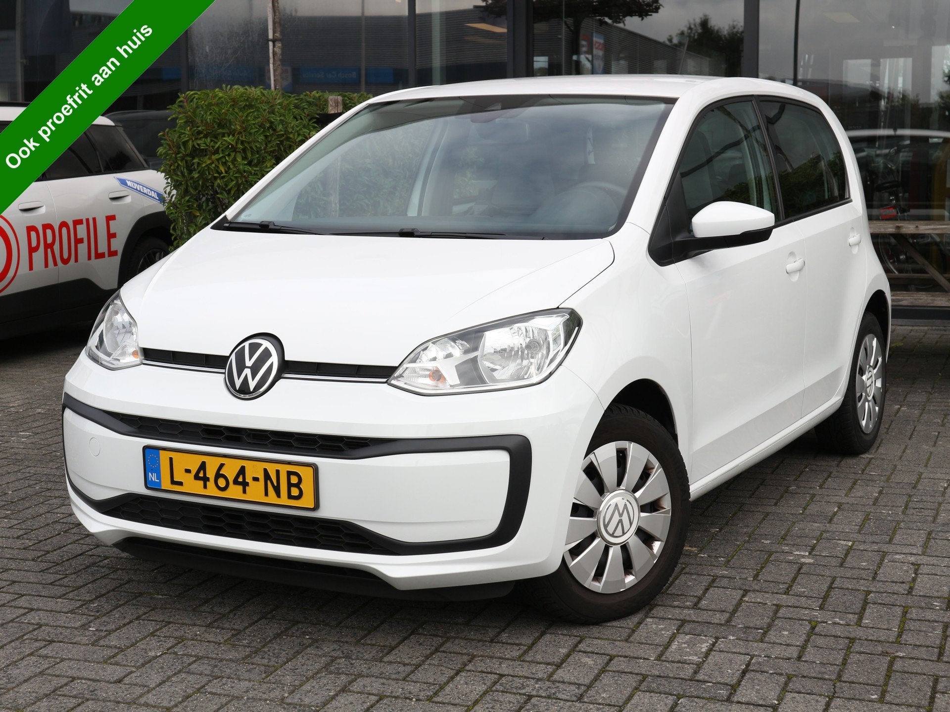 Volkswagen up! 1.0 EXECUTIVE CLIMA CAMERA CRUISE CONTROL NL, Voorwielaandrijving, Dealer onderhouden, Stof, Gebruikt