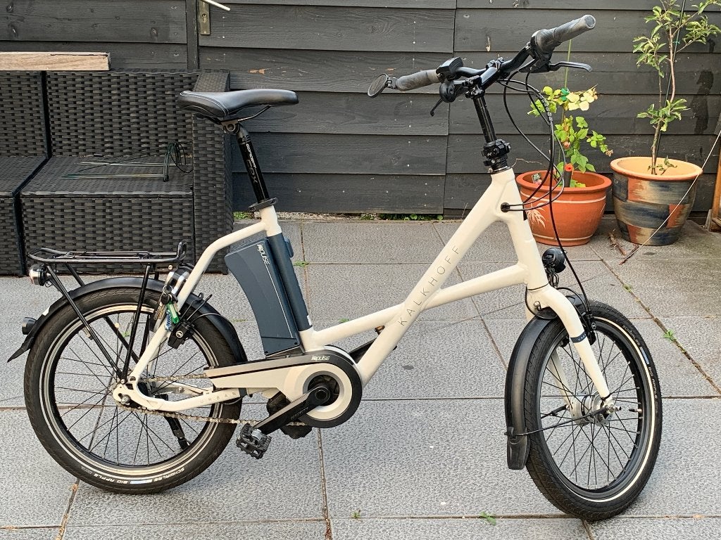 Kalkhof Sahel elektrische fiets 20", Fietsen en Brommers, Overige merken, Gebruikt, Velgrem, Versnellingen