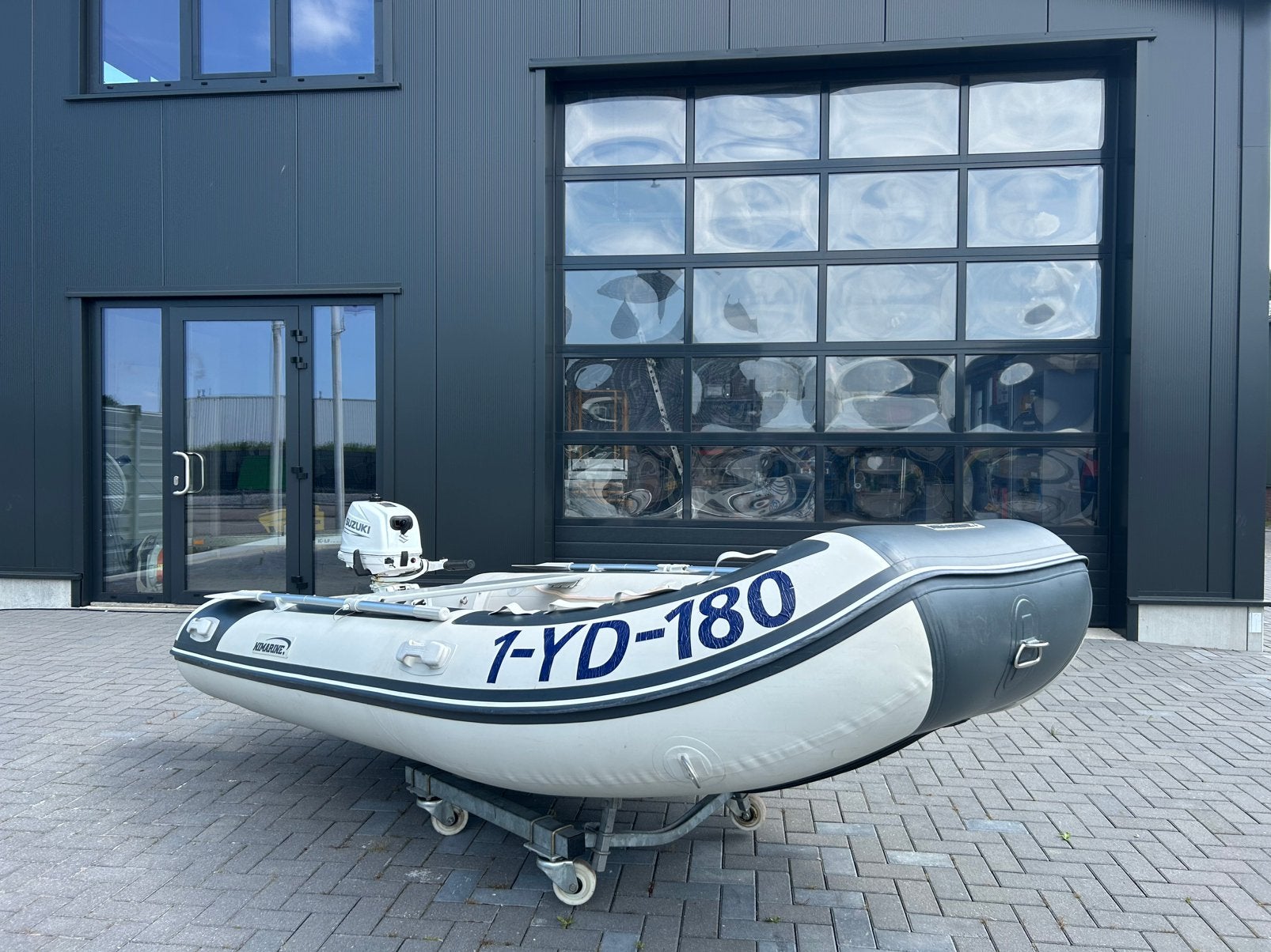 Zgan Nimarine 350 ALU met 6PK Suzuki, Watersport en Boten, Ophalen, Zo goed als nieuw, Overige typen, Motorboot