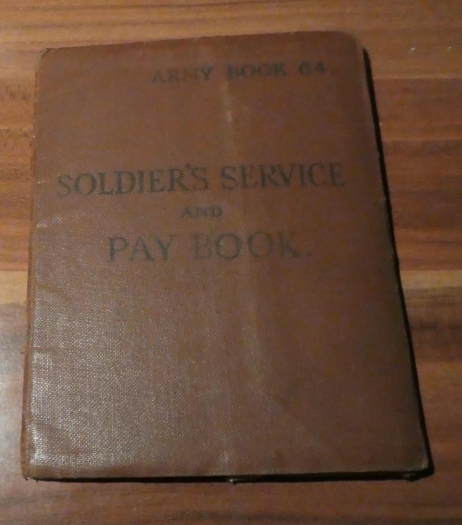 Army Book Soldiers Service and Pay Book 2e wereld oorlog., Ophalen of Verzenden, Landmacht, Nederland, Boek of Tijdschrift