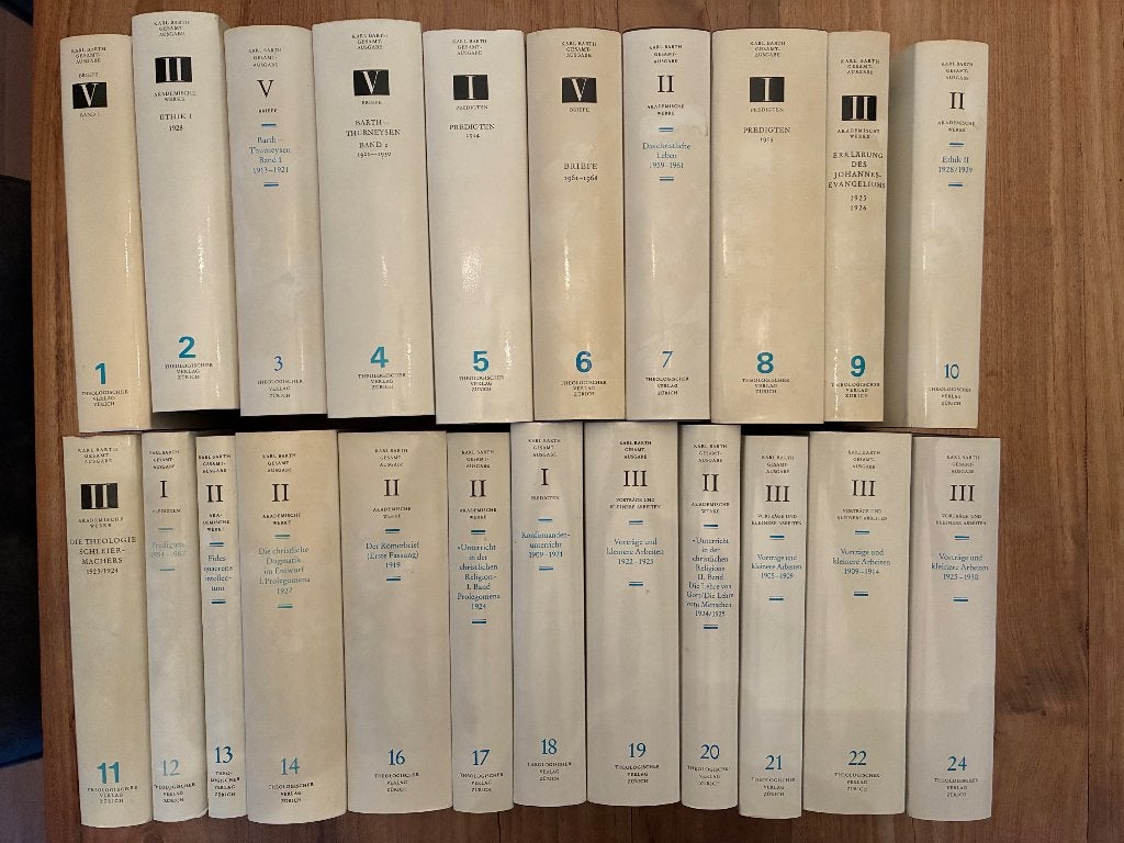 Karl Barth | Gesamtausgabe, diverse delen, Boeken, Ophalen of Verzenden, Gelezen