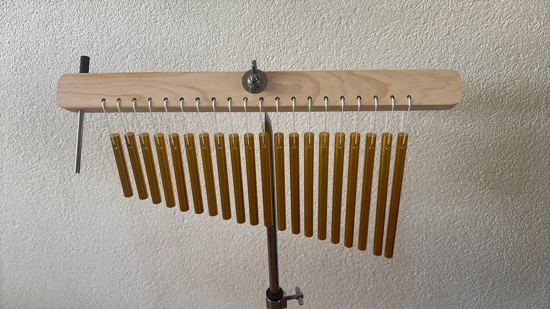 bar chimes / 20 klankstaven / heldere en twinkelende sound, Ophalen of Verzenden, Zo goed als nieuw, Melodische percussie