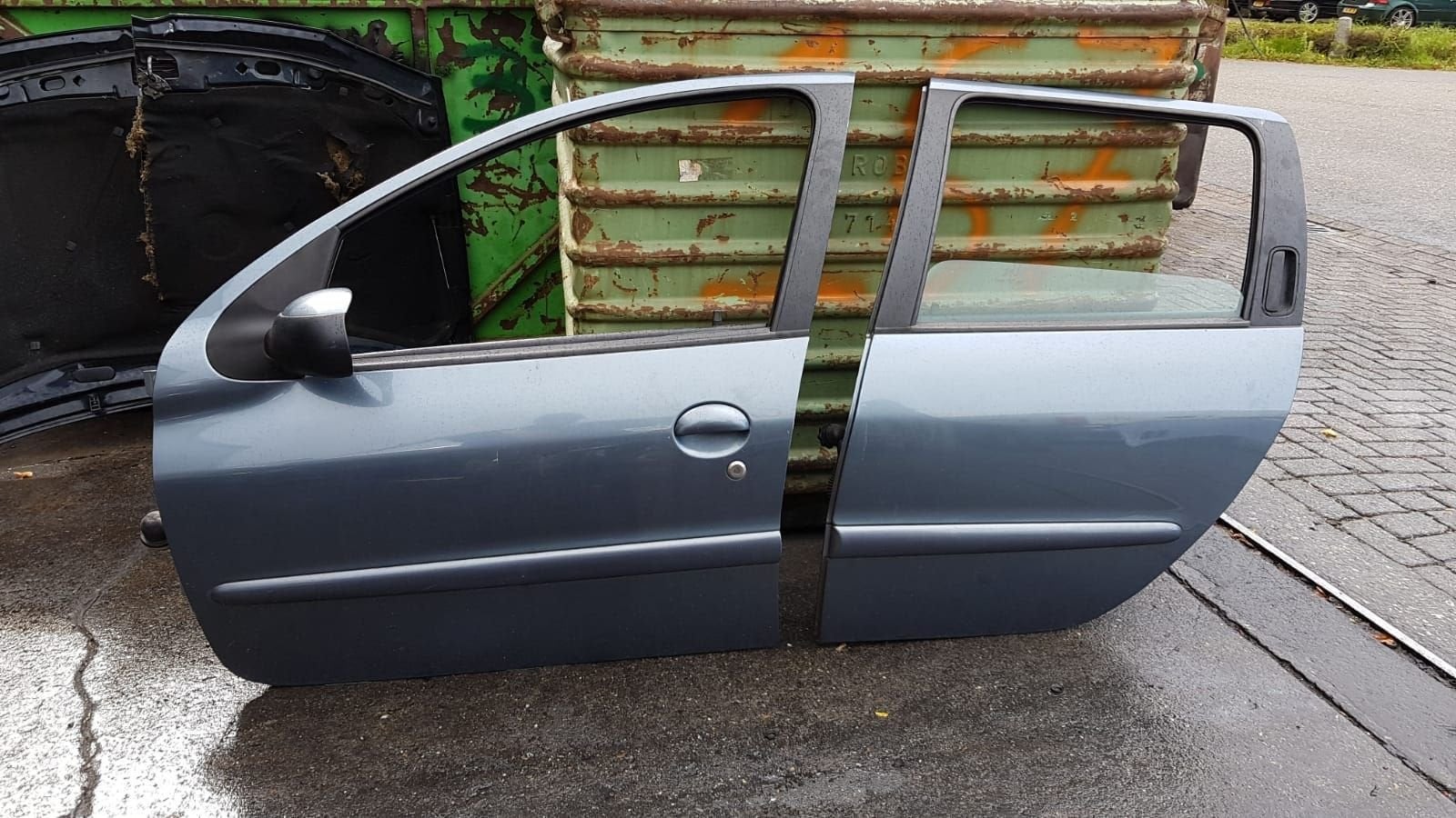 PEUGEOT 206 SW LV+LA PORTIER BJ 98 TOT 2006, Gebruikt, -, Deur, -