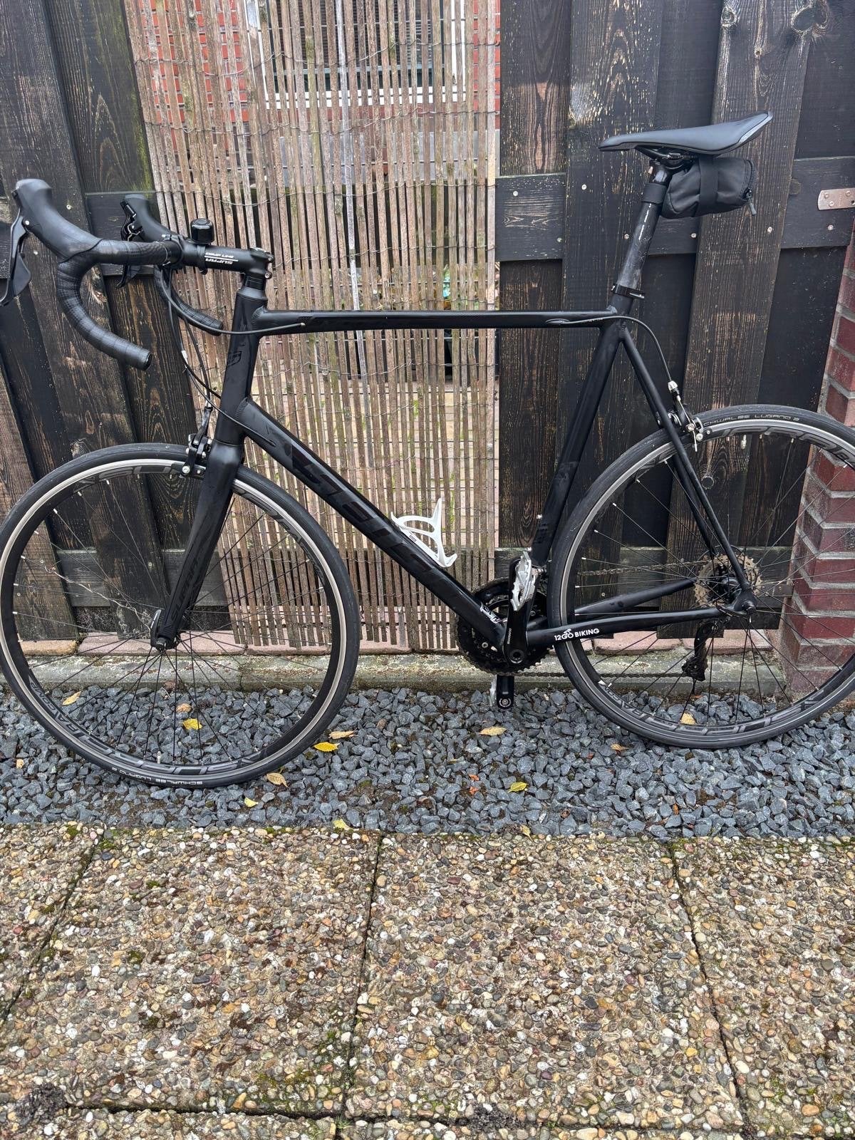 Sensa racefiets - Zwart, 28 inch, 105 groep, Overige merken, 28 inch, Gebruikt, Aluminium