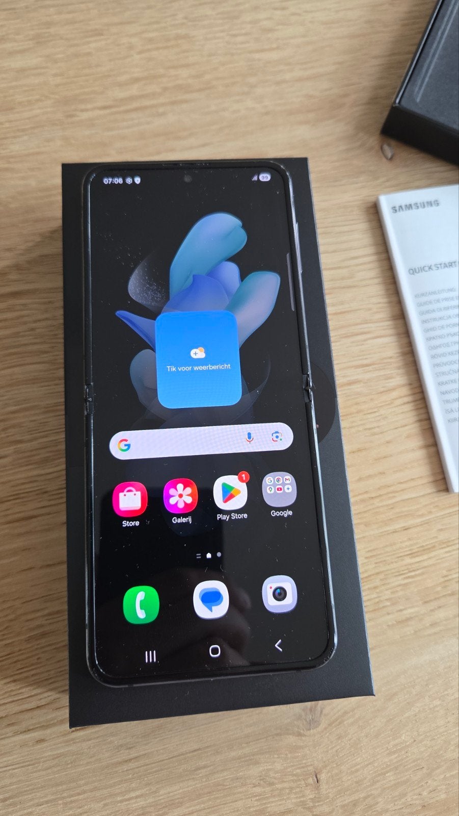 Samsung Galaxy Z Flip 4 - 256GB - Zwart - Zgan + Doos, Telecommunicatie, Mobiele telefoons | Samsung, Ophalen of Verzenden, Zo goed als nieuw
