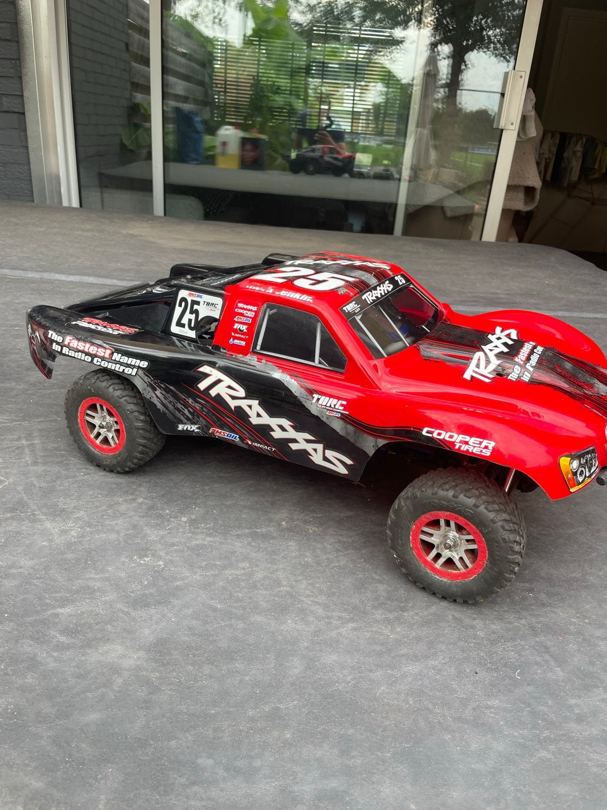 Traxxas Nitro RC Auto met Afstandsbediening en Brandstof, Ophalen, Gebruikt, Auto offroad, Overige schalen