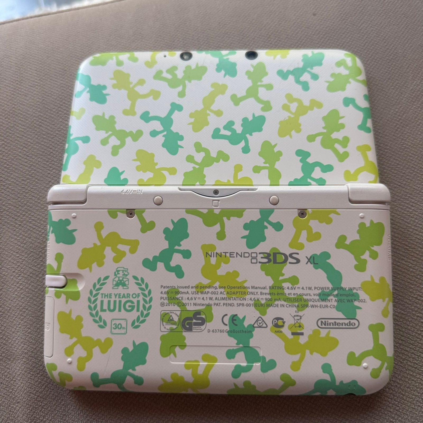 Nintendo 3DS XL Luigi Edition Goede Staat 32 GB met oplader, Ophalen of Verzenden, Zo goed als nieuw, 3DS