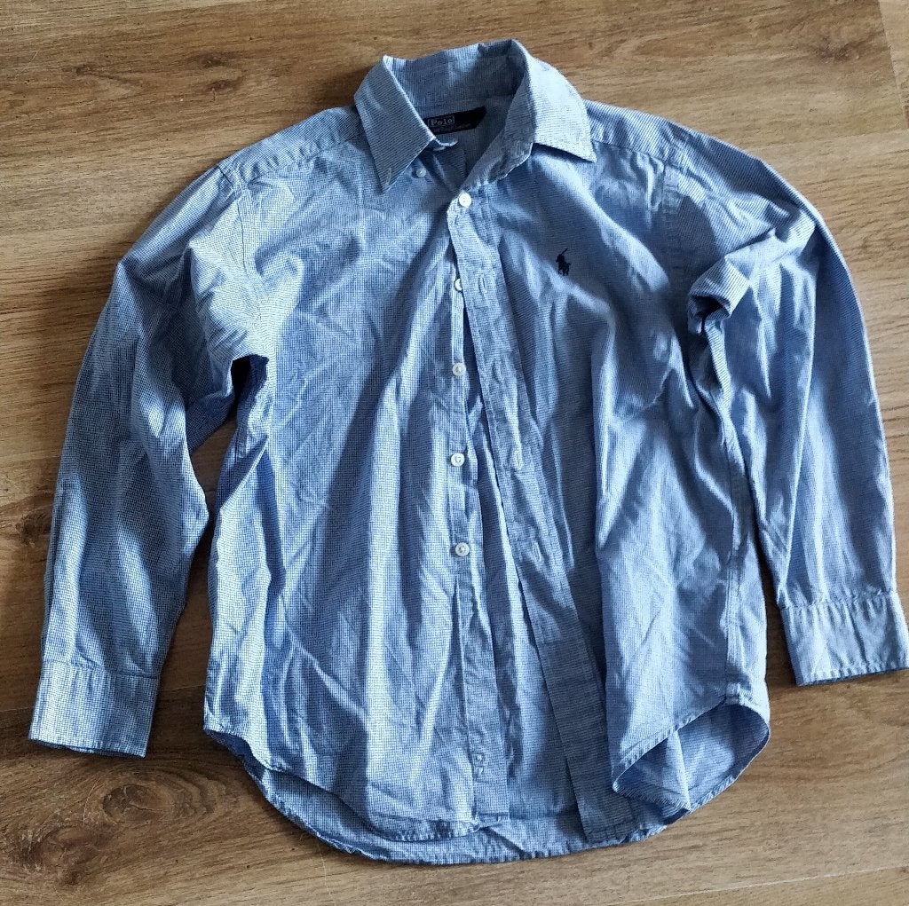 Ralph Lauren blouse, mt 12, Ophalen of Verzenden, Gebruikt, Ralph Lauren, Jongen of Meisje