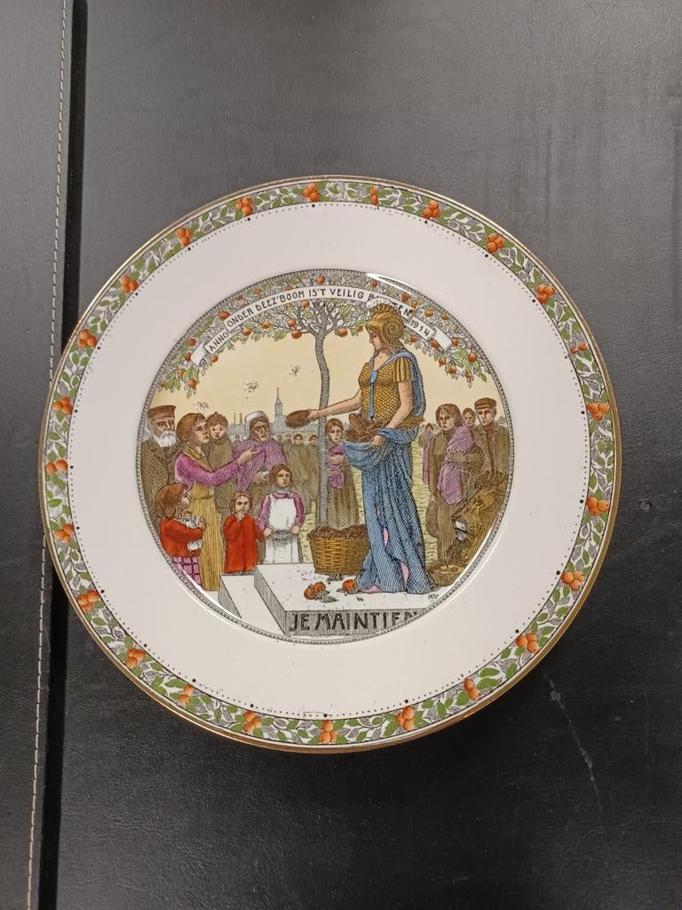 Twee historische herdenkingsborden WOI, Ophalen of Verzenden