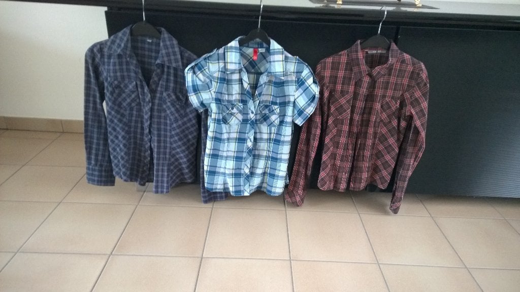 Geruite blouses, Ophalen of Verzenden, Zo goed als nieuw, Maat 36 (S)