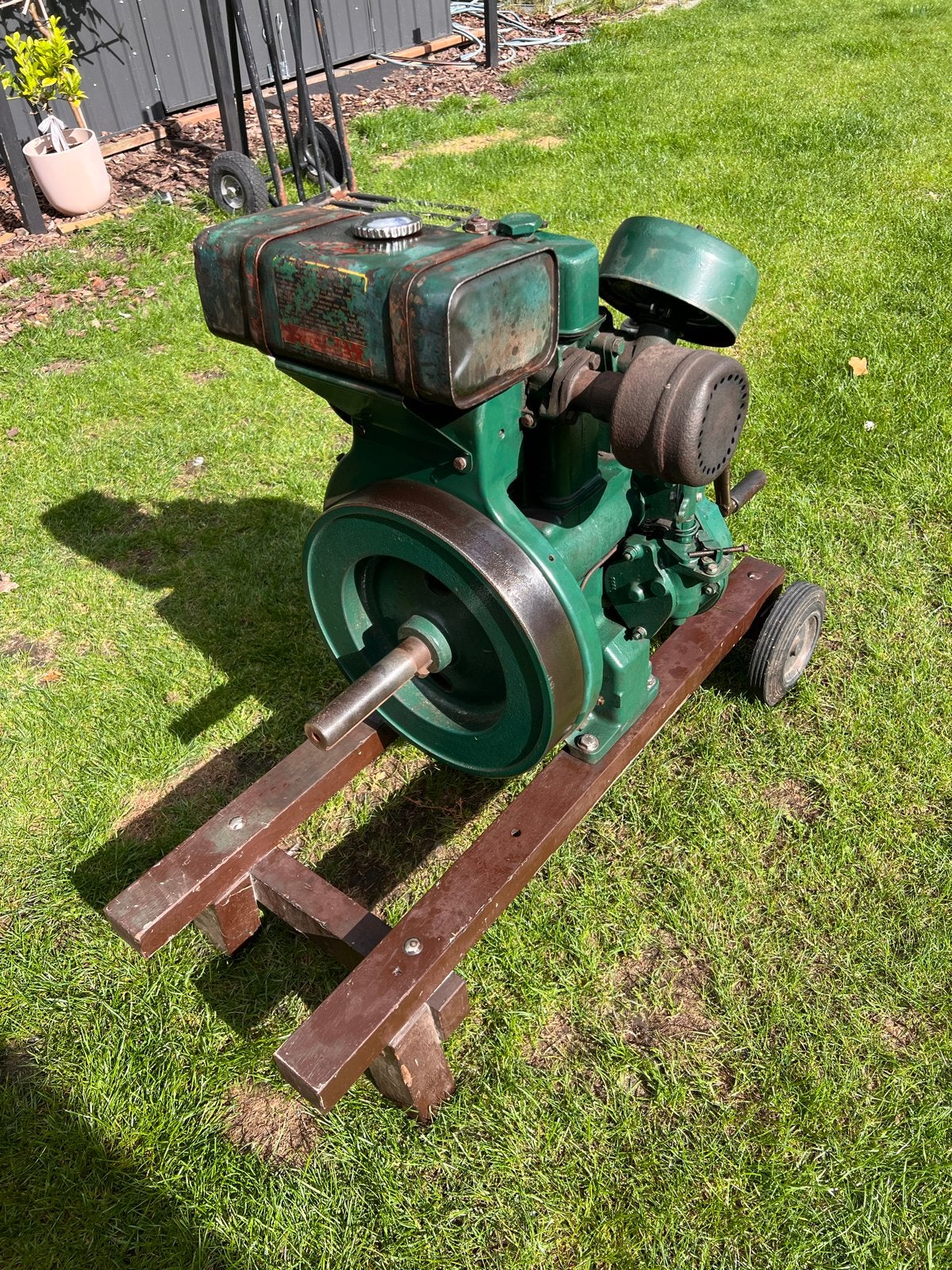 Petter PAZ1 stationaire Dieselmotor 1,5 pk, Doe-het-zelf en Verbouw, Ophalen of Verzenden, Benzinemotor, 1800 rpm of meer