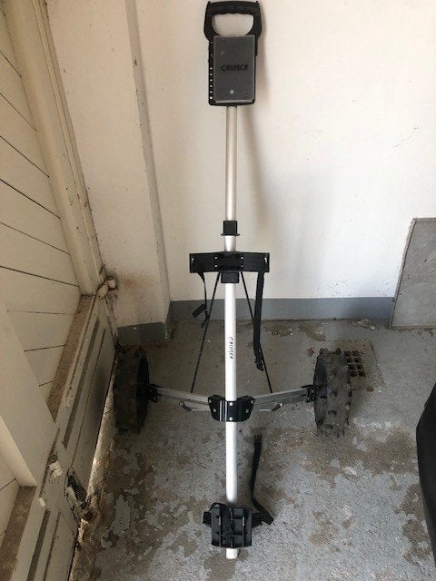 GOLFTROLLEY, Ophalen of Verzenden, Zo goed als nieuw, Golfkar