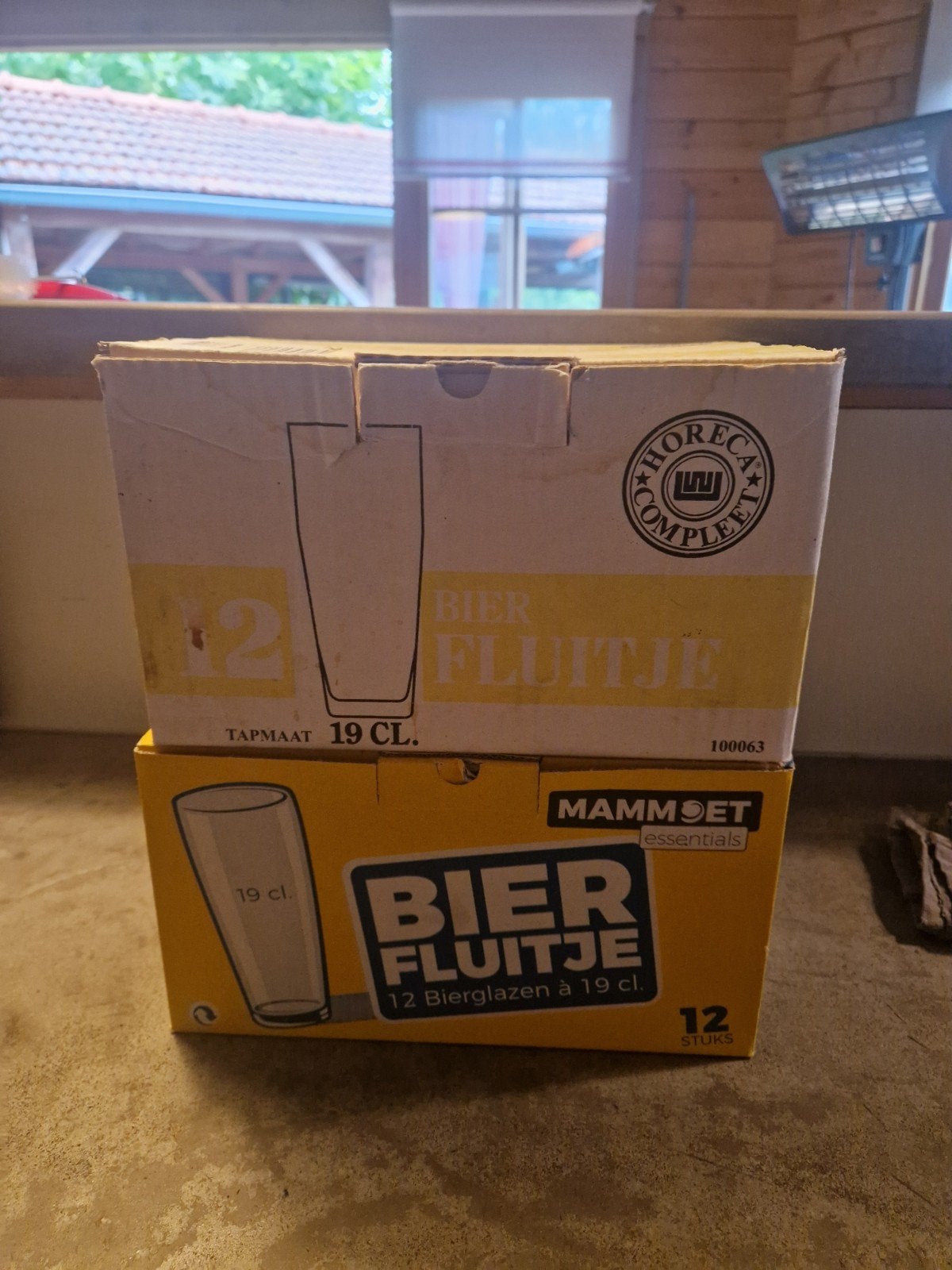 2 dozen bierfluitjes, 24 stuks, Ophalen