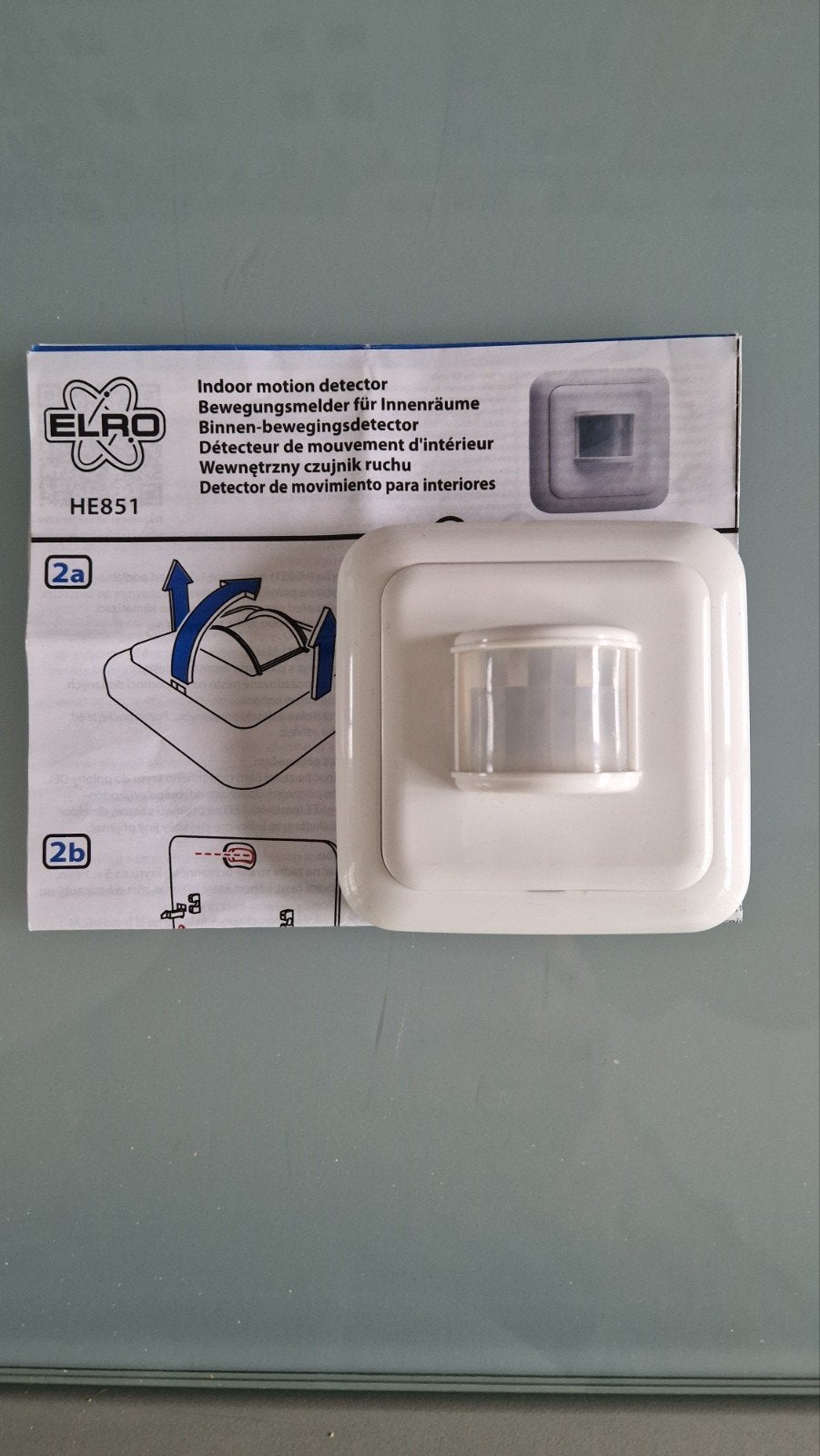Bewegingsdetector Elro/Klikaanklikuit, Doe-het-zelf en Verbouw, Alarmsystemen, Ophalen, Beweging, Detector, Sensor of Melder, Zo goed als nieuw