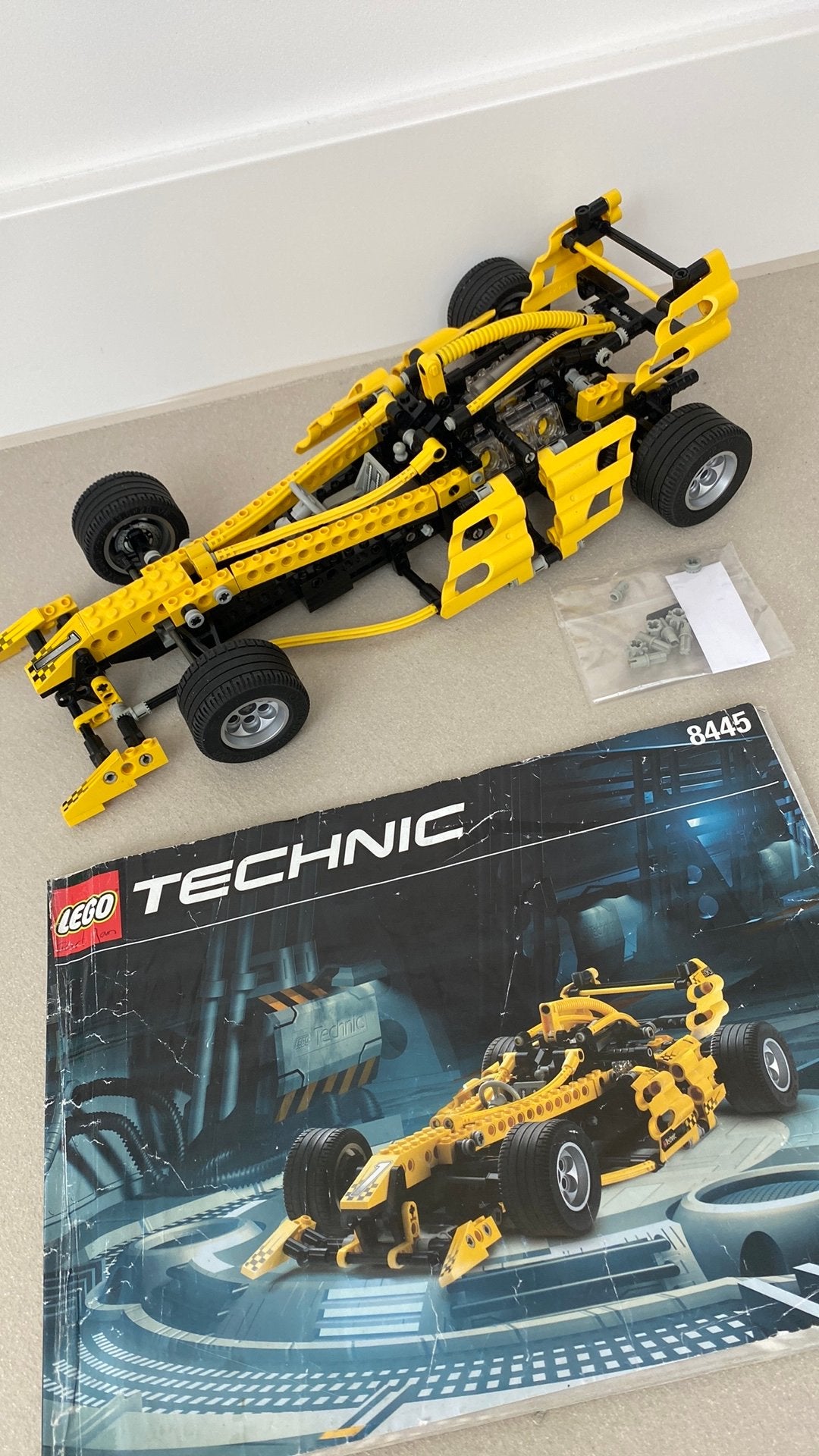 Lego 8445 Technic Racewagen, Ophalen of Verzenden, Zo goed als nieuw