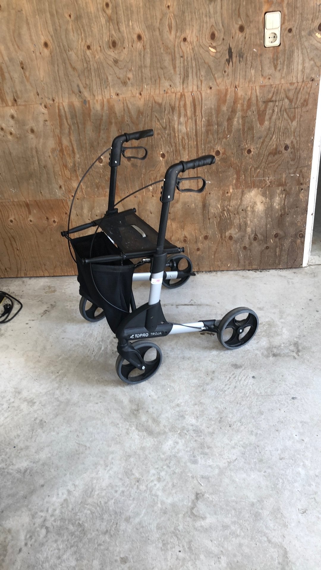 Rollator lichtgewicht Topro troja model s, Ophalen of Verzenden, Opvouwbaar, Gebruikt