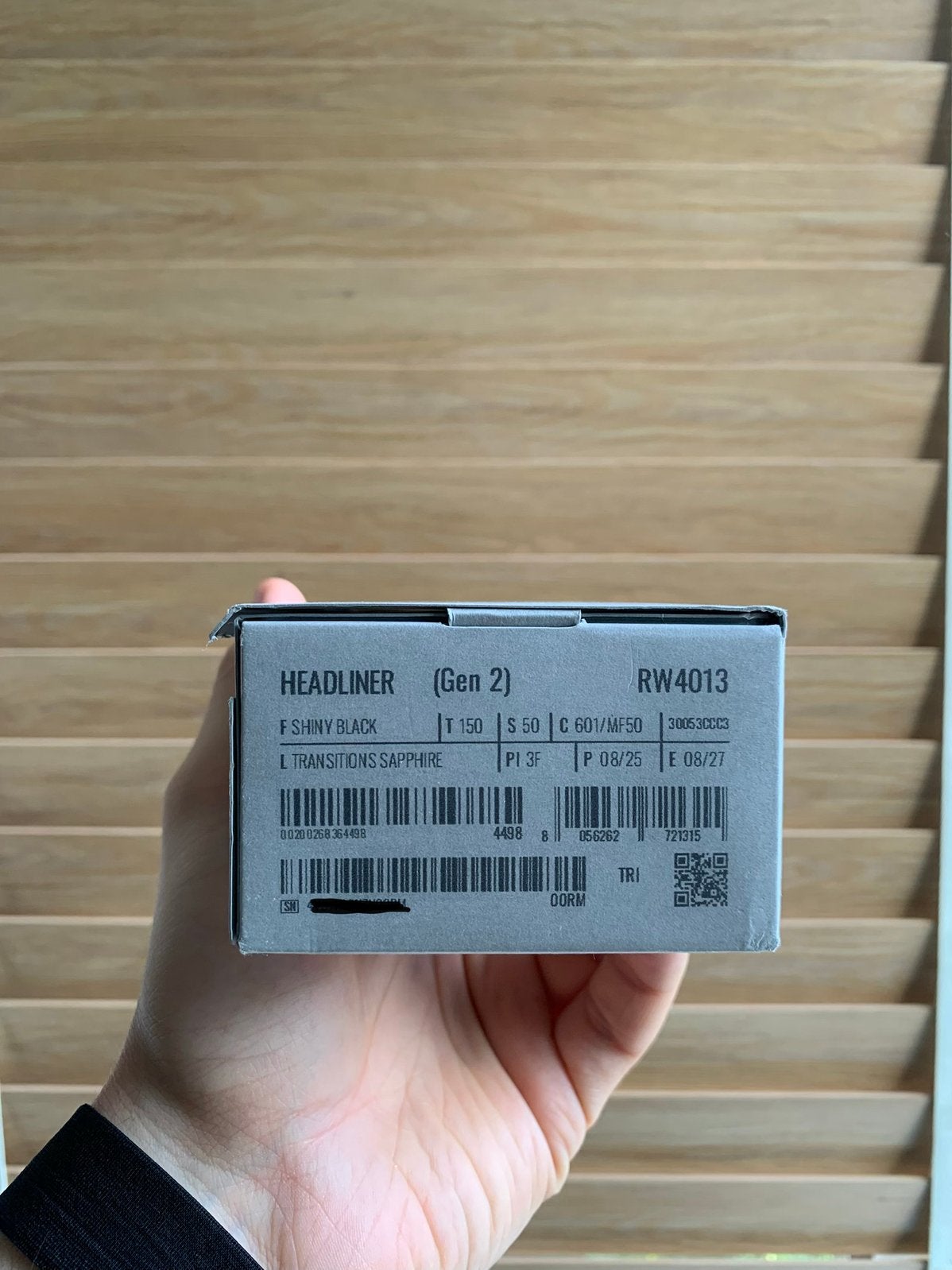 Rayban Headliner Meta Gen 2 Transitions NIEUW, Ophalen of Verzenden, Nieuw, Zwart, Ray-Ban