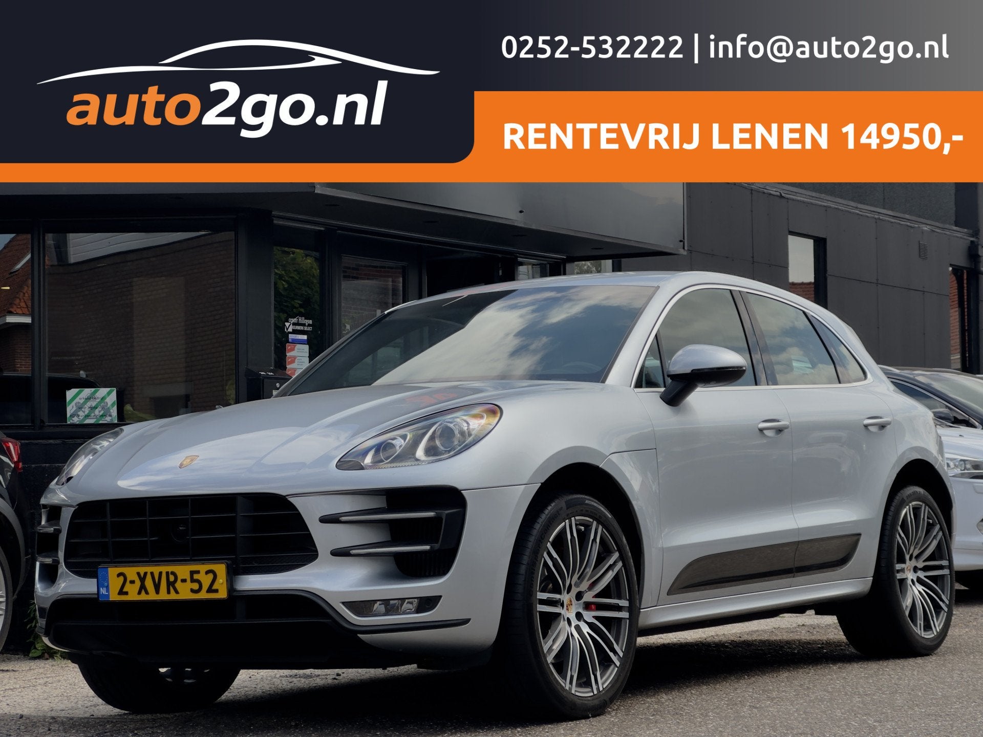 Porsche Macan 3.6 TURBO AUT7 400PK. LEDER NAVI SPORT-CHRONO, Auto's, Automaat, Dealer onderhouden, Gebruikt, 120 €/maand