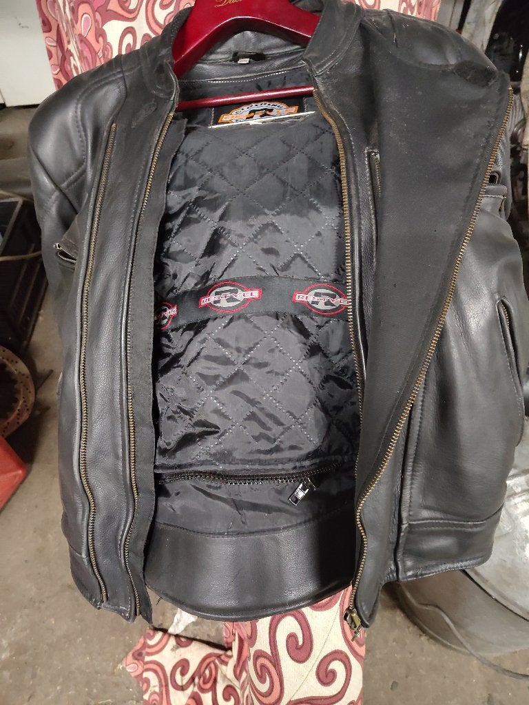 motorjack, Motoren, Kleding | Motorkleding, Heren, Jas | leer, Ophalen of Verzenden, Restyle