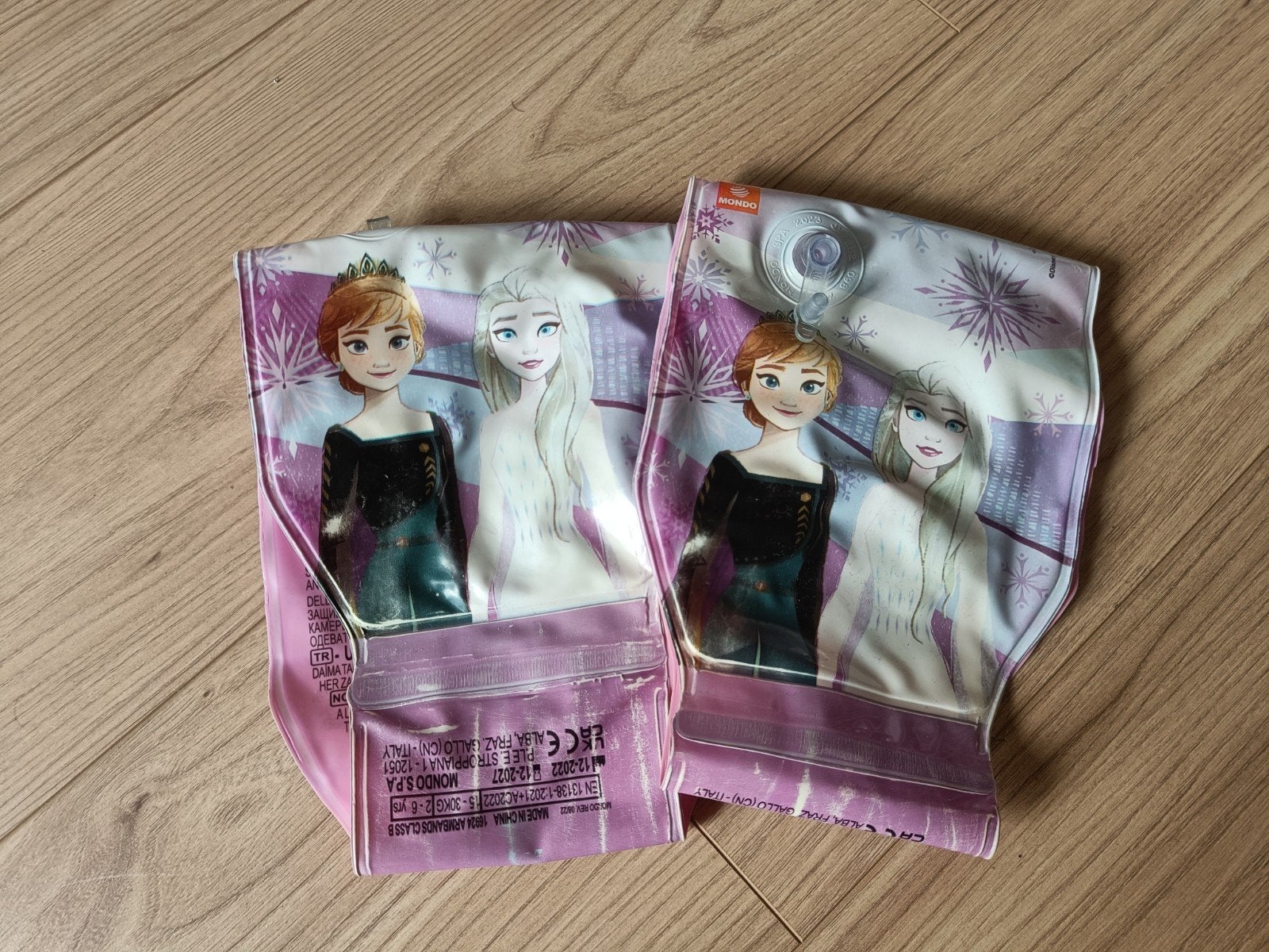 Frozen zwembandjes voor kinderen (2-6 jaar), Ophalen, Gebruikt