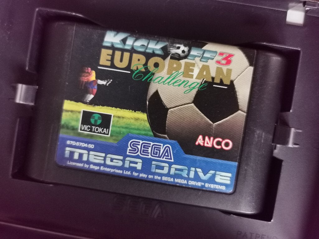 Kick off 3 Sega 16 bit, 1 speler, Ophalen of Verzenden, Zo goed als nieuw, Vanaf 3 jaar