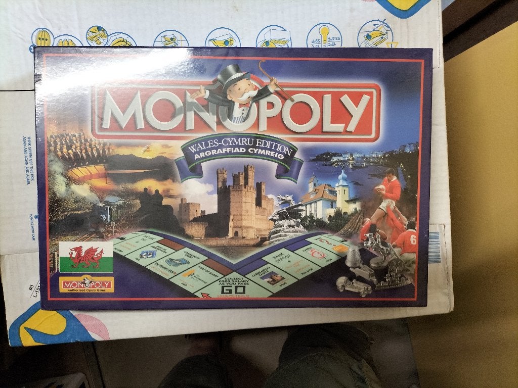 Monopoly Wales, Ophalen of Verzenden, Nieuw, Parker