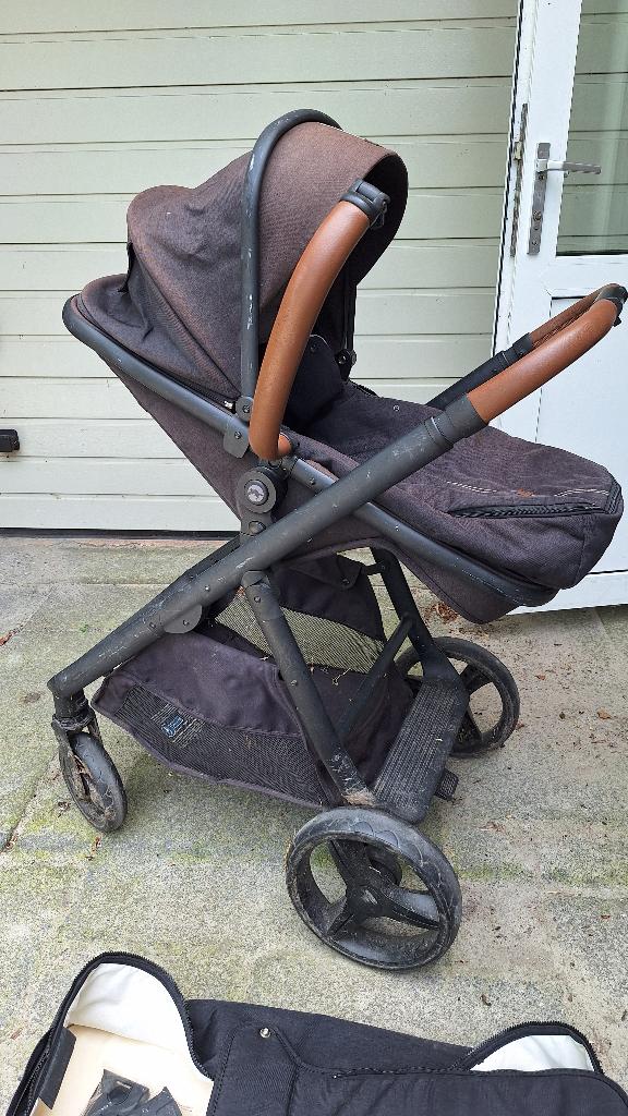 Kinderwagen, Gebruikt, Combiwagen, Verstelbare duwstang, Ophalen