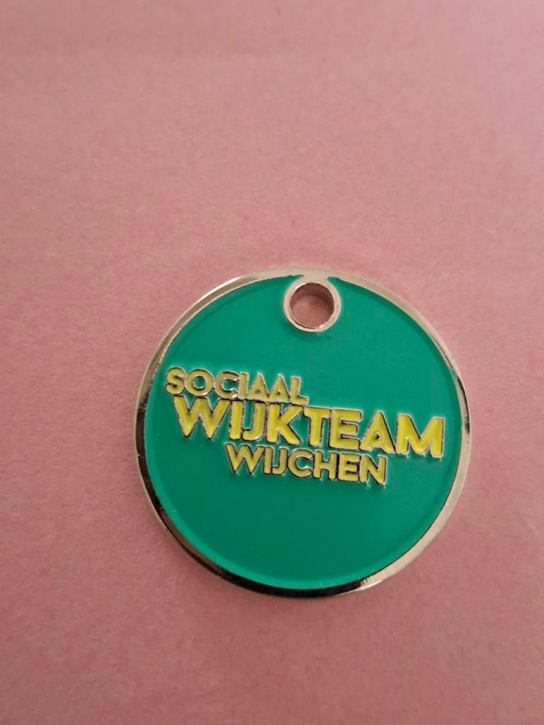 Winkelwagenmuntje sociaal wijkteam wijchen, Ophalen of Verzenden