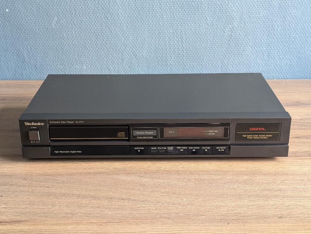 Technics SL-P111 CD Speler - Vintage HiFi, Ophalen of Verzenden, Zo goed als nieuw, Technics