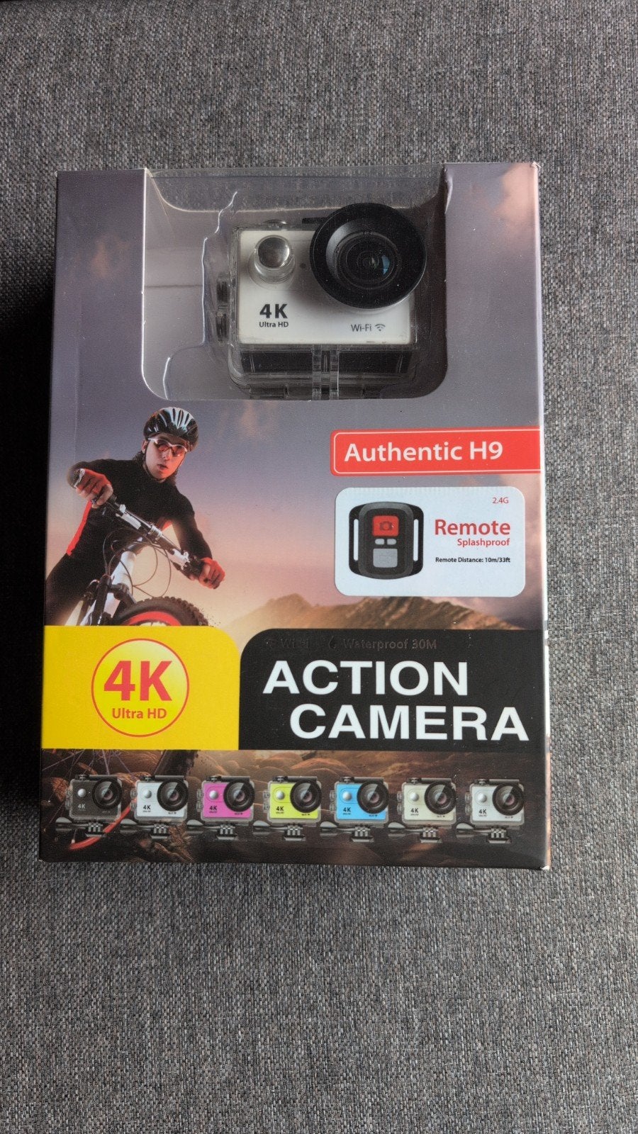 4K Ultra HD Action Camera met WiFi en accessoires, Ophalen of Verzenden, Zo goed als nieuw, Overige merken