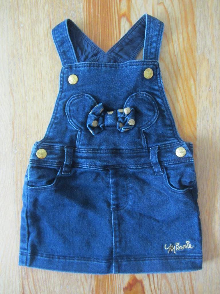 Donkerblauw overgooiertje Disney maat 68, Kinderen en Baby's, Babykleding | Maat 68, Ophalen of Verzenden, Zo goed als nieuw, Meisje