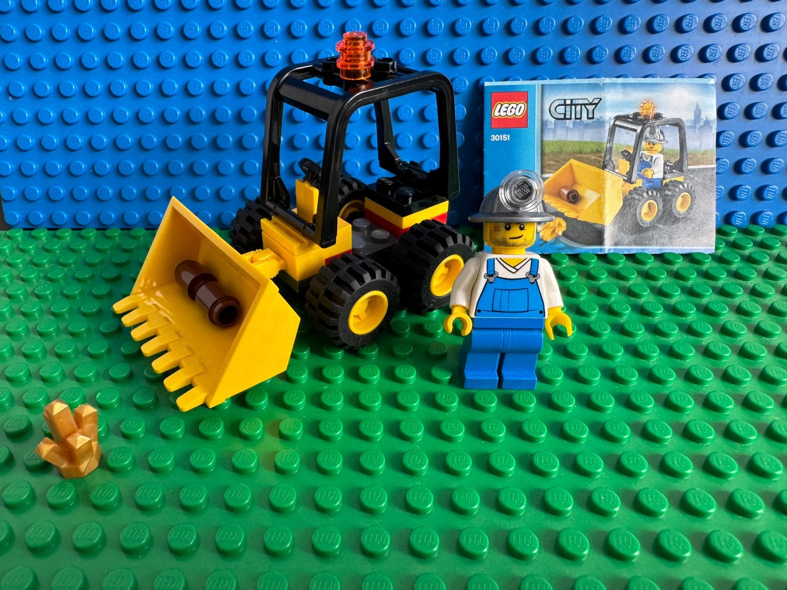 Lego City 30151 mijnbouw graafwagen Compleet, City, Lego, Ophalen of Verzenden, Zo goed als nieuw