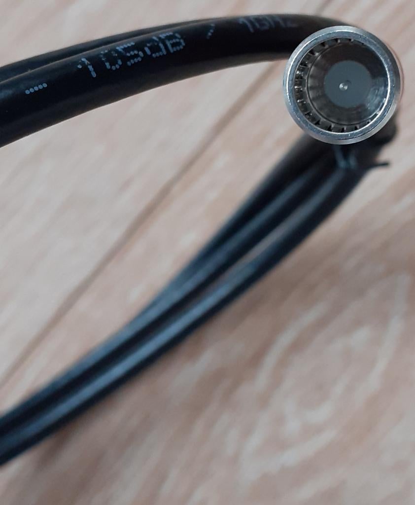 F-connector kabel Ziggo, coax naar tulp & man-man koppelstuk, Audio, Tv en Foto, Ophalen of Verzenden, Nieuw, Minder dan 2 meter