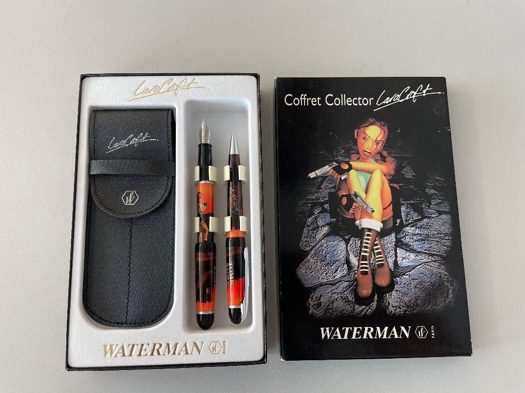 Lara Croft Tomb Raider Waterman Collector 1999 unused penset, Overige merken, Ophalen of Verzenden, Nieuw, Overige typen