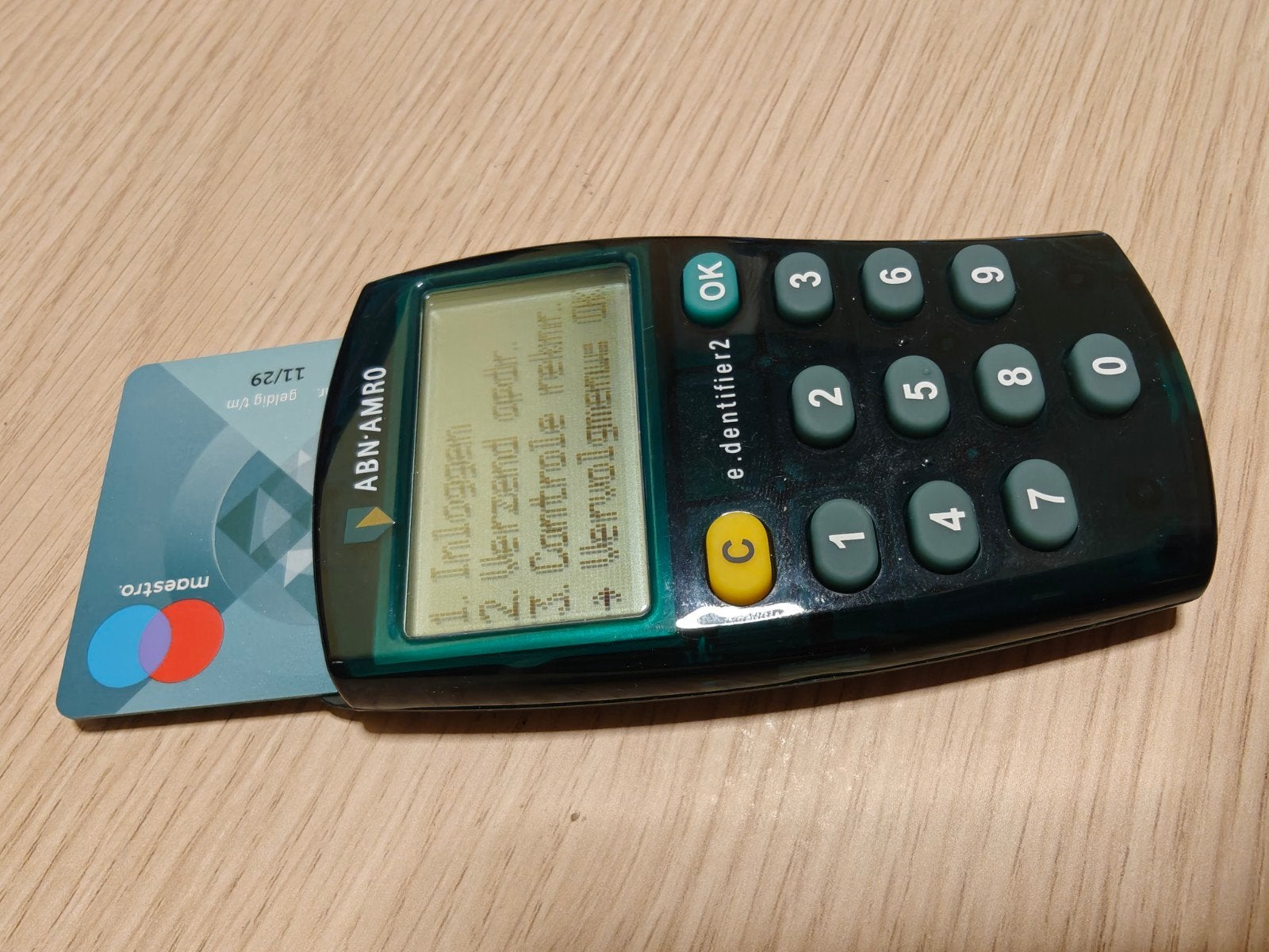 ABN AMRO e.dentifier2 voor veilig bankieren, Ophalen of Verzenden, Zo goed als nieuw