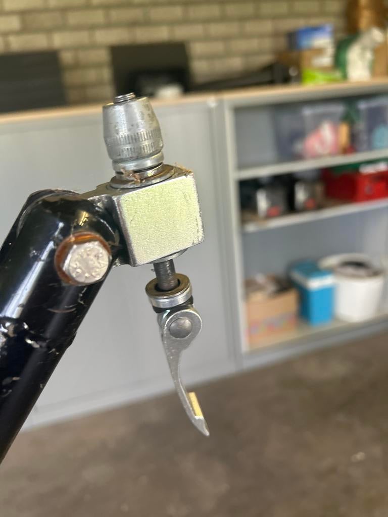 Aanhangfiets met 2 adapters en bidonhouder, Fietsen en Brommers, Fietsaccessoires | Aanhangers en Karren, Ophalen, Gebruikt