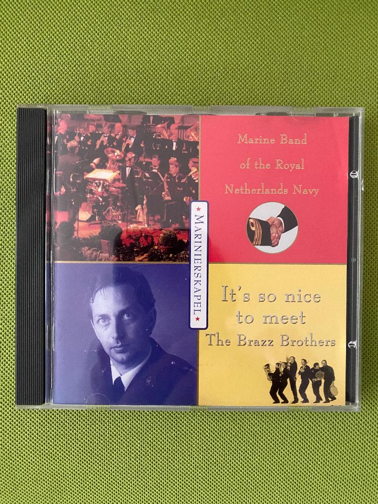 Twee cd's van de Marine band of the Royal Netherlands Navy, Verzamelen, Ophalen, Marine, Nederland, Overige typen