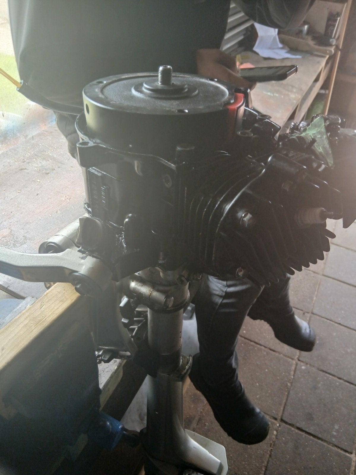 Opknapper honda 2.5 pk, Ophalen, Gebruikt