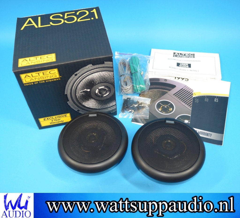 ALTEC LANSING ALS52.1 Coaxial speakers 13cm / 5.25'', Nieuw, Ophalen of Verzenden, Altec, Support@alteclansing.com