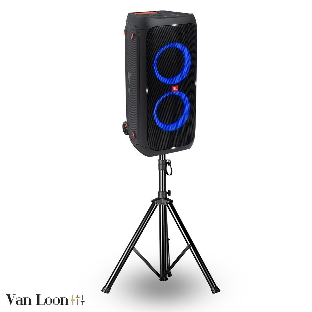 TE HUUR JBL 310  +Draadloze Microfoons (2 stuks), Ophalen of Verzenden, Zo goed als nieuw