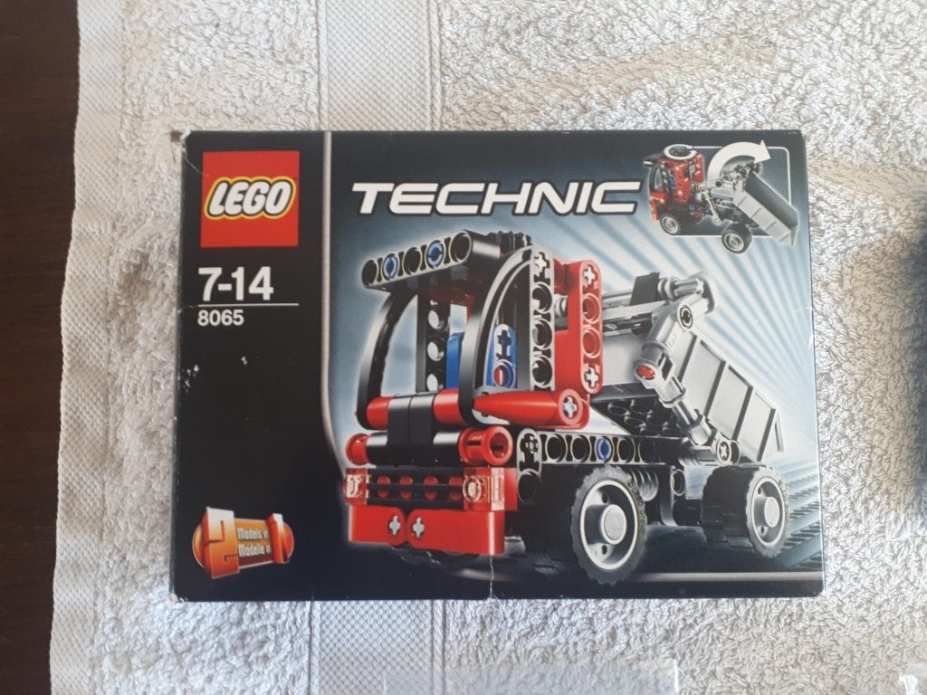 Lego Technic Set 8065 Minidumper, Gebruikt, Lego, Ophalen of Verzenden, Technic