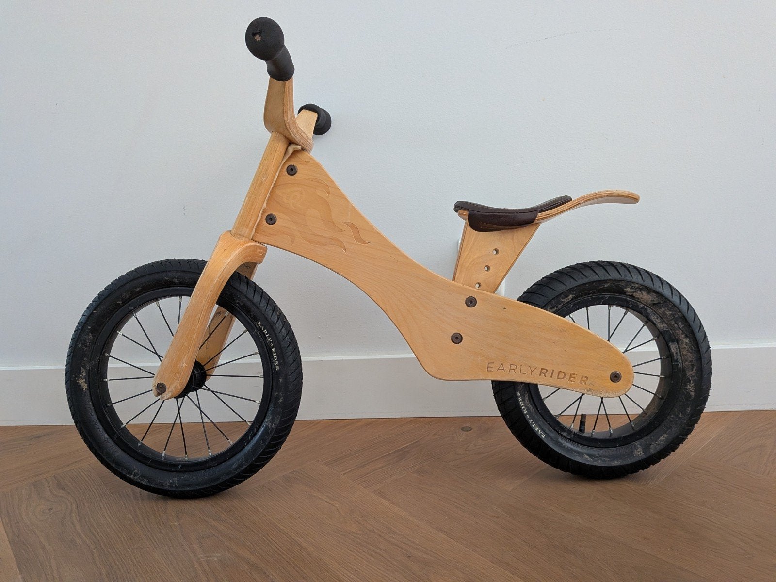 Early Rider houten loopfiets - Gebruikt maar zeer netjes, Fietsen en Brommers, Ophalen of Verzenden, Gebruikt, 16 tot 20 inch
