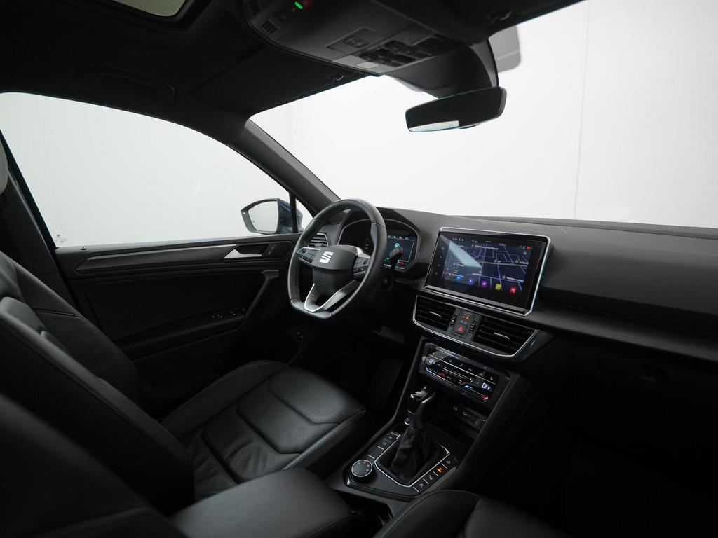 SEAT Tarraco 1.4 TSI e-Hybrid PHEV Xcellence | Leder | Drive, Auto's, Seat, 12 maanden, Blauw, Hybride Elektrisch/Benzine, 13 kWh