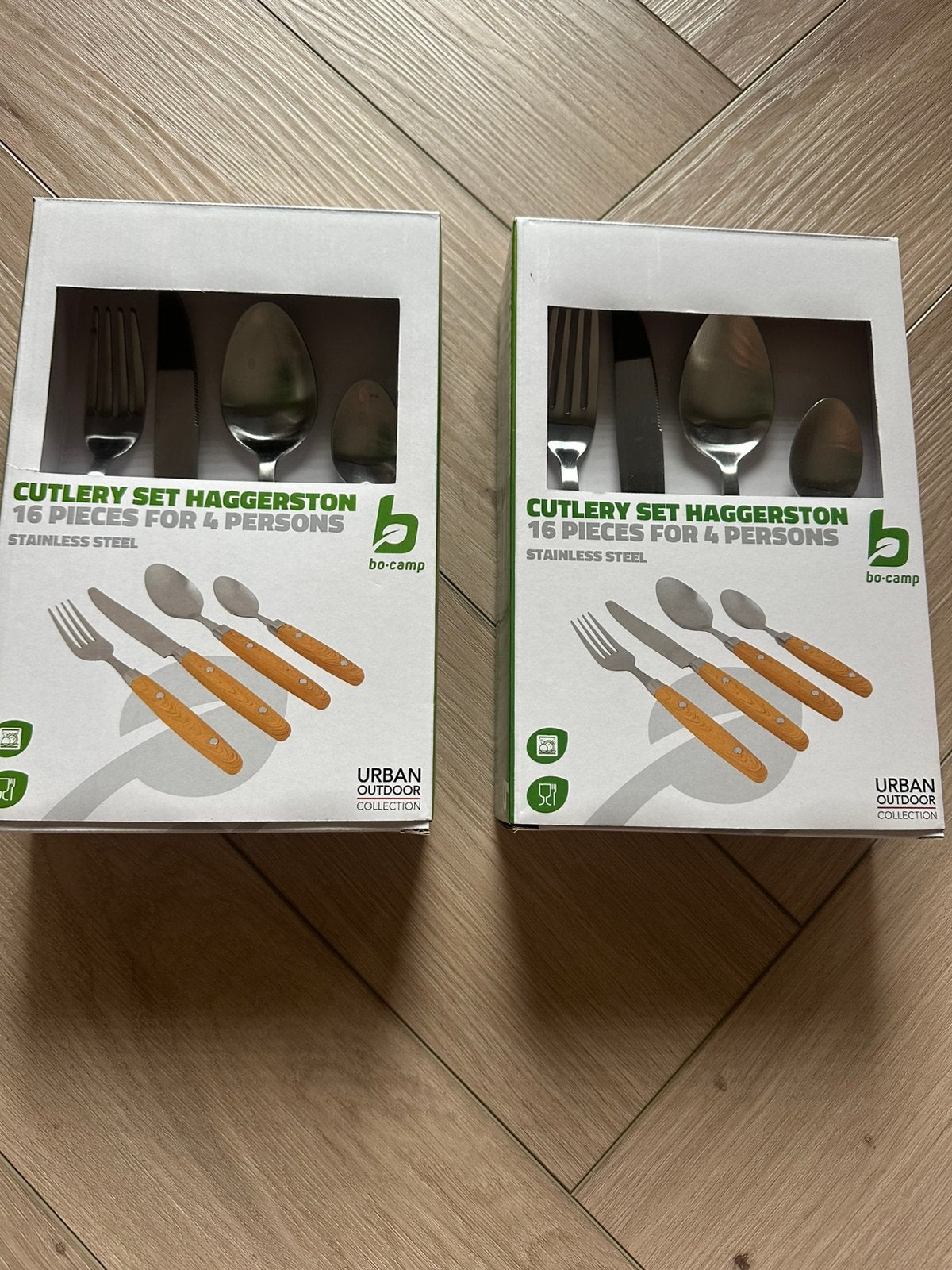 NIEUW! 2 Bo-camp besteksets voor 4 personen., Ophalen of Verzenden, Nieuw