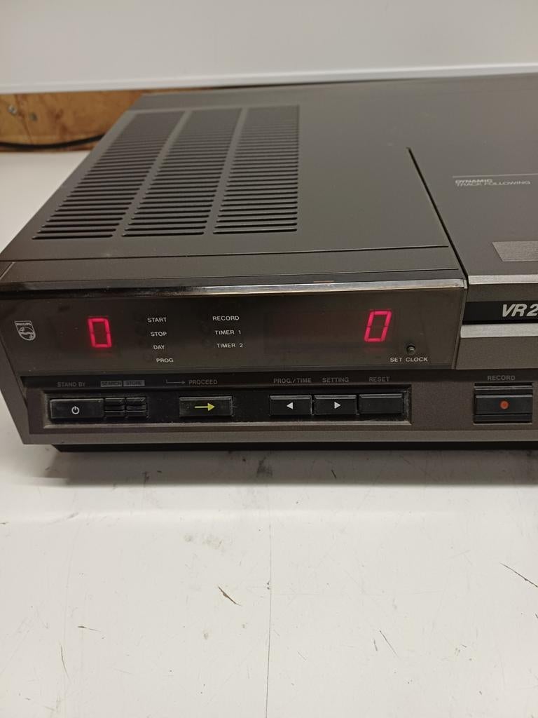Philips VR2414/02 Video 2000 videorecorder  Werking onbeken, Audio, Tv en Foto, Videospelers, Ophalen of Verzenden