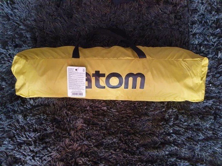 Atom Dome Tent | 3 personen | Geel, Caravans en Kamperen, Ophalen of Verzenden, Nieuw, Tot en met 3
