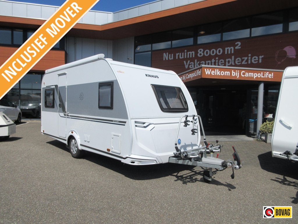 Knaus Sport 450 FU COMPLEET EN FRANSBED, Rondzit, Overige typen, Schokbreker, Knaus