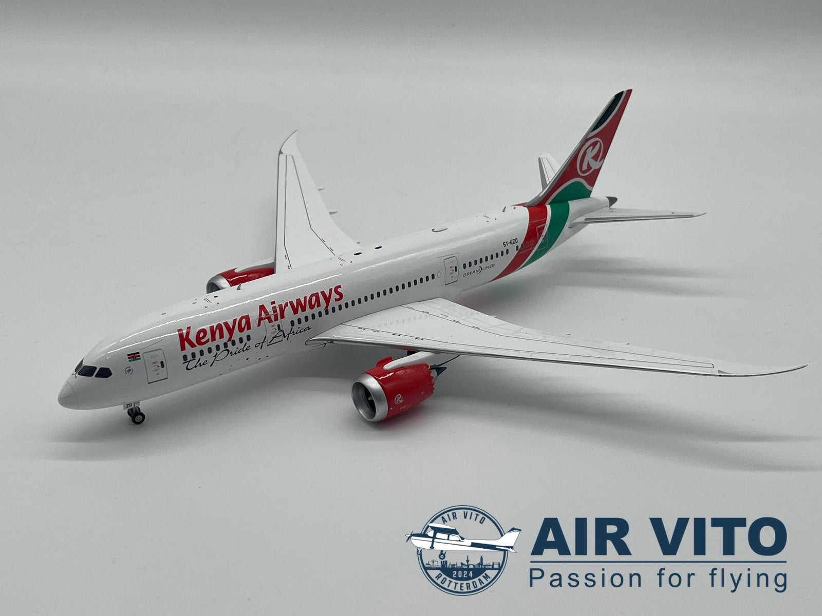 Kenya Airways Boeing 787 Dreamliner INFLIGHT 1:200 Schaalmod, Verzamelen, Schaalmodel, ., Nieuw, Ophalen of Verzenden