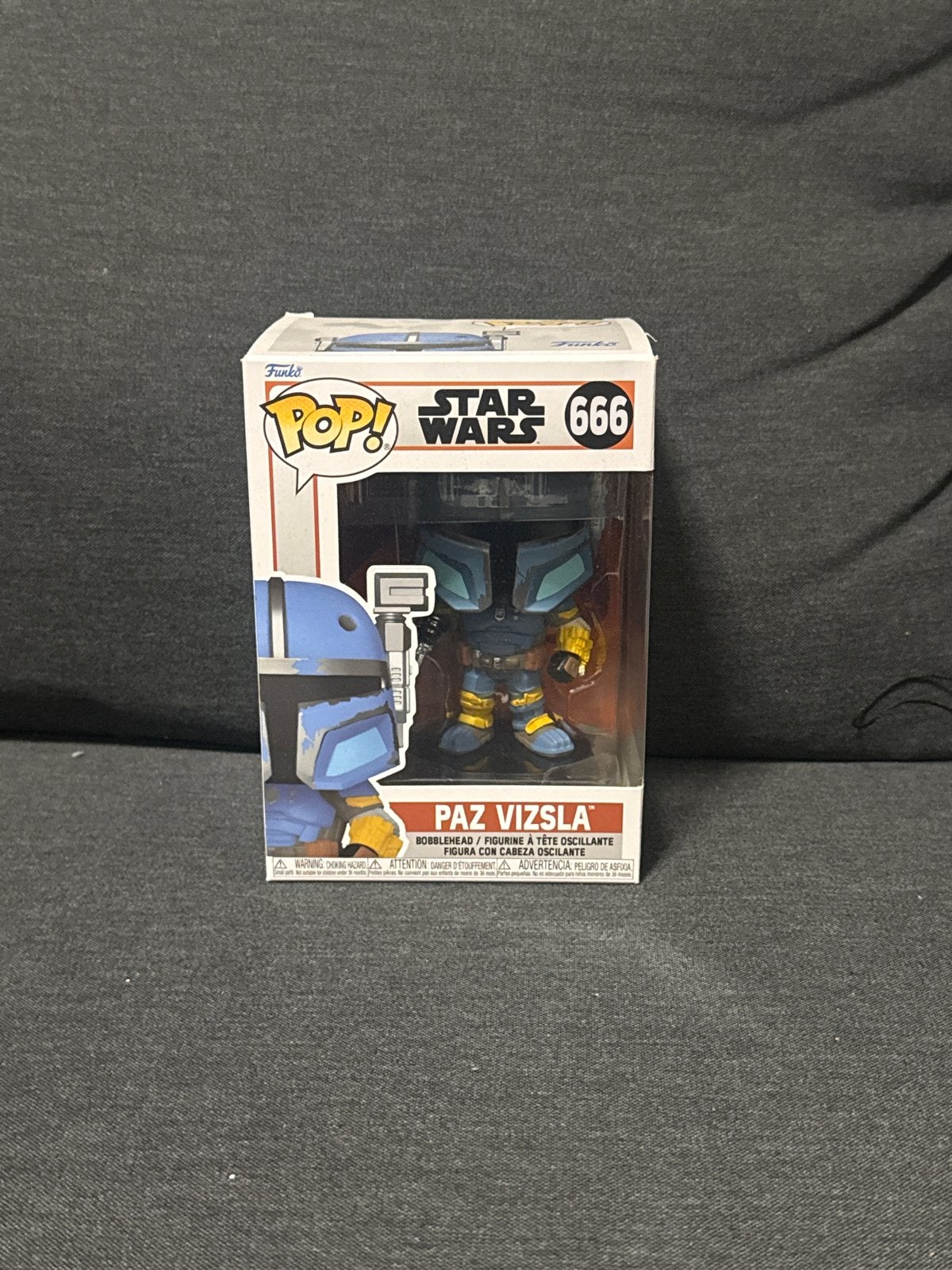 Funko Pop! Star Wars 666 Paz Vizsla Bobblehead, Verzamelen, Ophalen of Verzenden, Nieuw