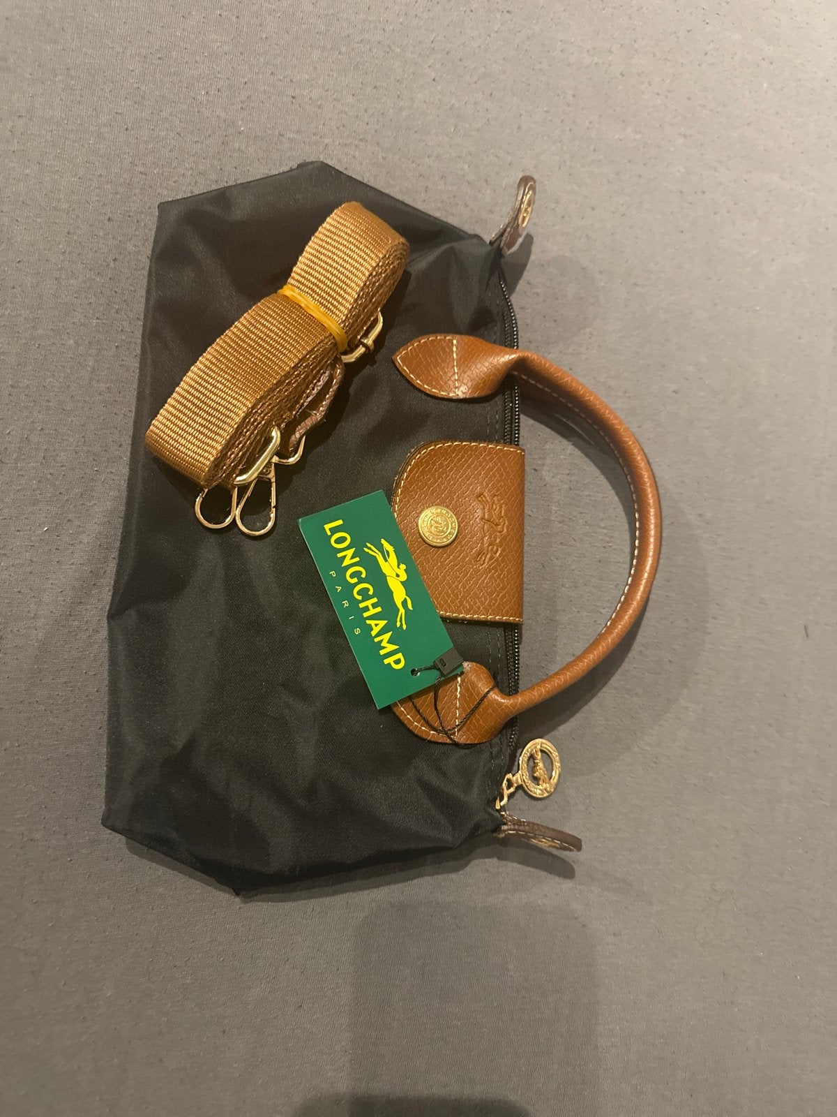 Longchamp Schoudertasje Zwart Nieuw uit verpakking, Sieraden, Tassen en Uiterlijk, Ophalen of Verzenden, Nieuw, Zwart, Schoudertasje